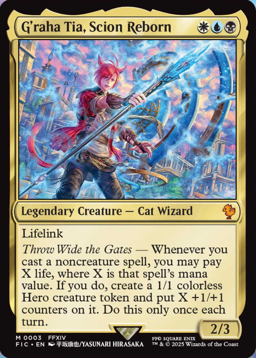 MTG x FINAL FANTASY・統率者デッキ】 《時空を渡りし者、グ・ラハ