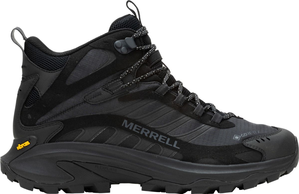 Merrell Moab Speed 2 Mid Gore-Tex Hiking Shoes Black | Alltricks.it