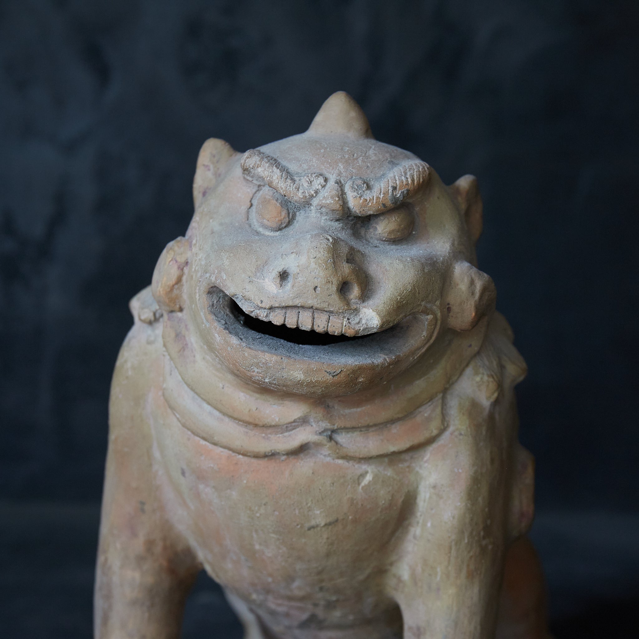 土器 狛犬 一角獅子像 | 入蘆花（ロカニイル）