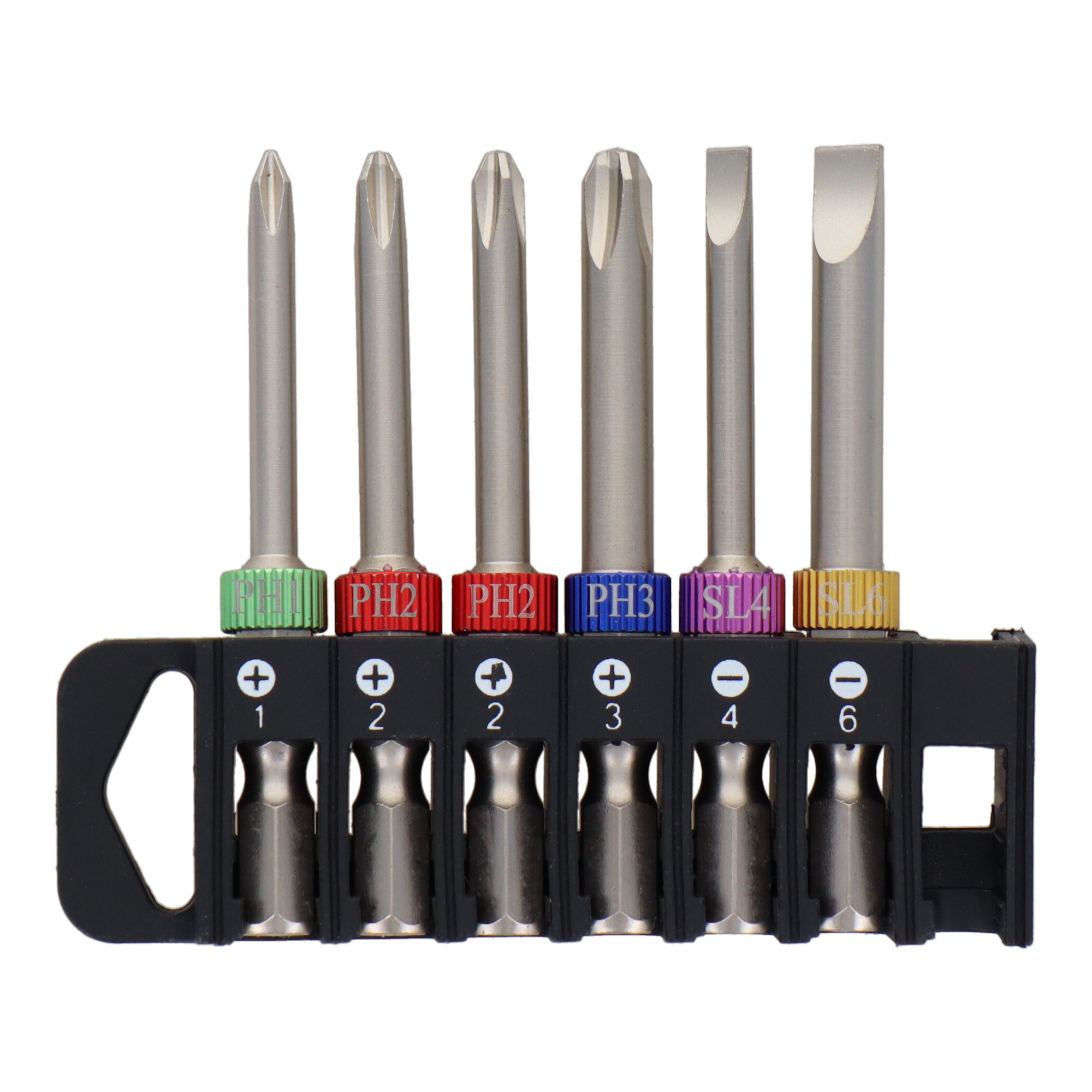 TCD-665 締め付け ビットセットソケットセット 6pcs.ドライバービット