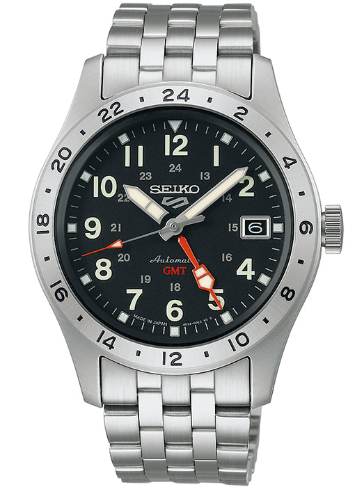 セイコー 5スポーツ フィールド GMT スポーツスタイル SBSC011 メンズ