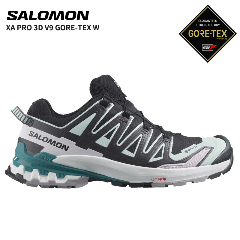 SALOMON（サロモン） SALOMON XA PRO 3D V9 GORE-TEX W Black Bleached