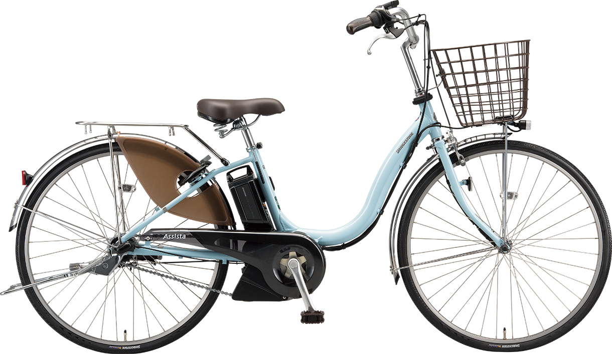 Assista パンクしない ブリヂストン 電動アシスト自転車 アシスタU DX