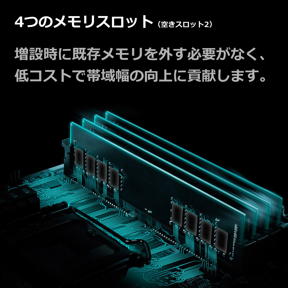 インテル（intel） ゲーミングPC RTX4070SUPER Core i9-14900KF メモリ