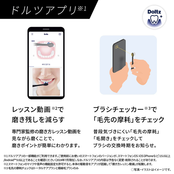 Panasonic（パナソニック） ドルツ 電動歯ブラシ 歯ブラシ 音波振動
