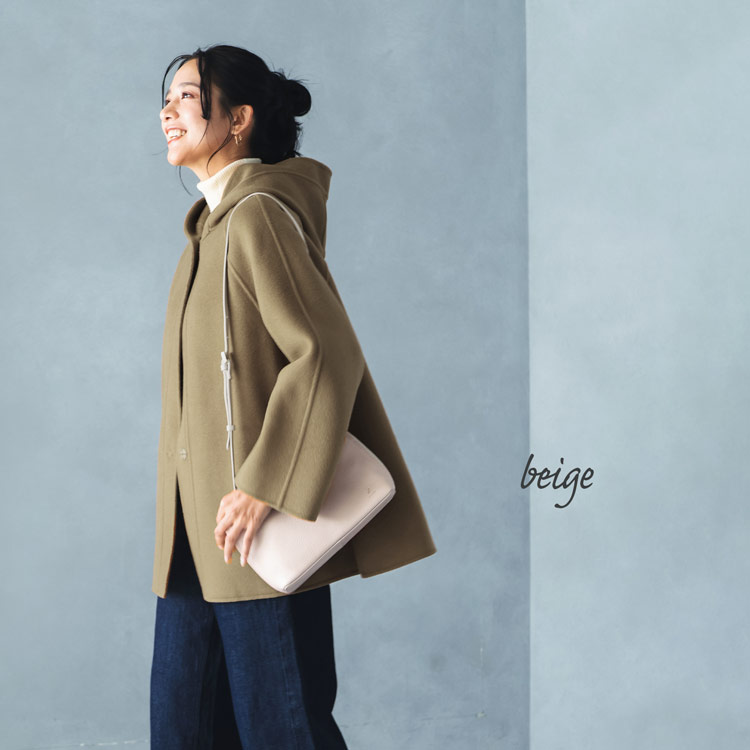Filomo（フィローモ） [10%offクーポン]フード付き コート カシミヤ 一