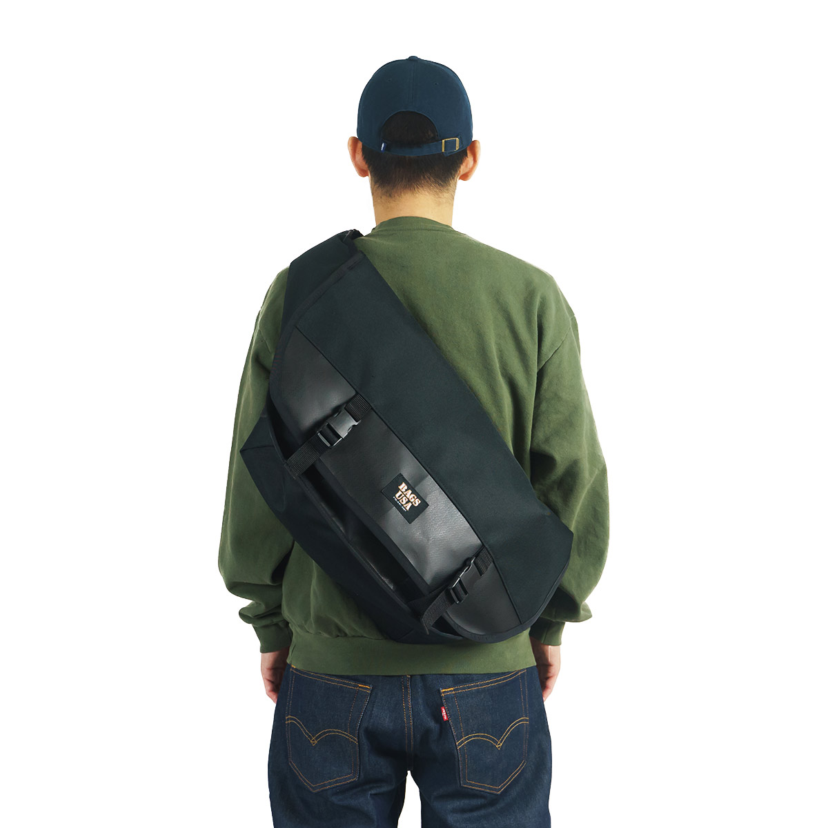バッグスユーエスエー BAGS USA メッセンジャーバッグ デラックス
