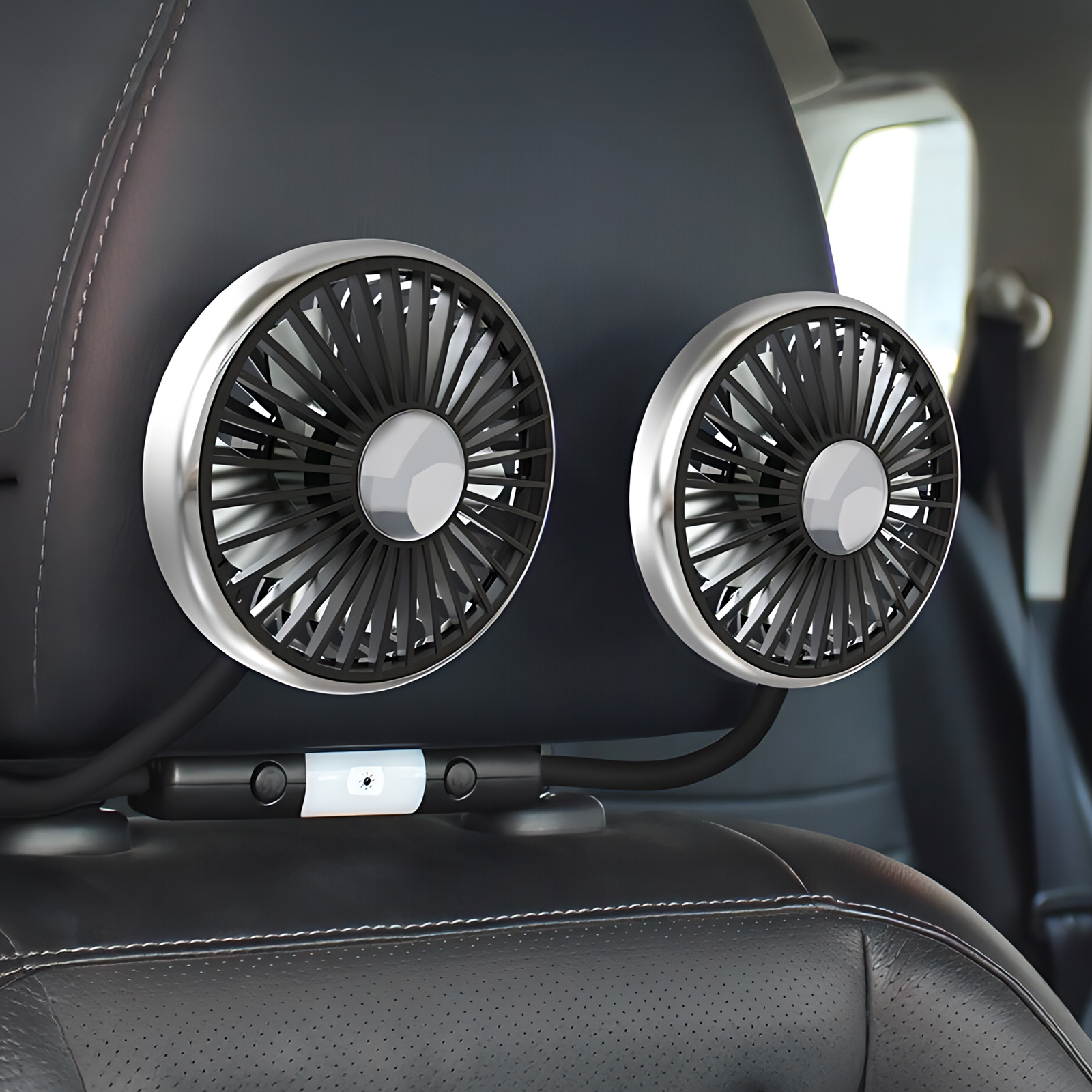 日産 セレナ C28 e-POWER 扇風機 車用扇風機 車載 双頭車載ファン 後部