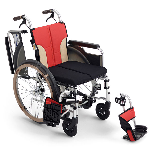 ミキ 車椅子 MiKi スキット+とまっティ 多機能 自動ブレーキ SKT-400B