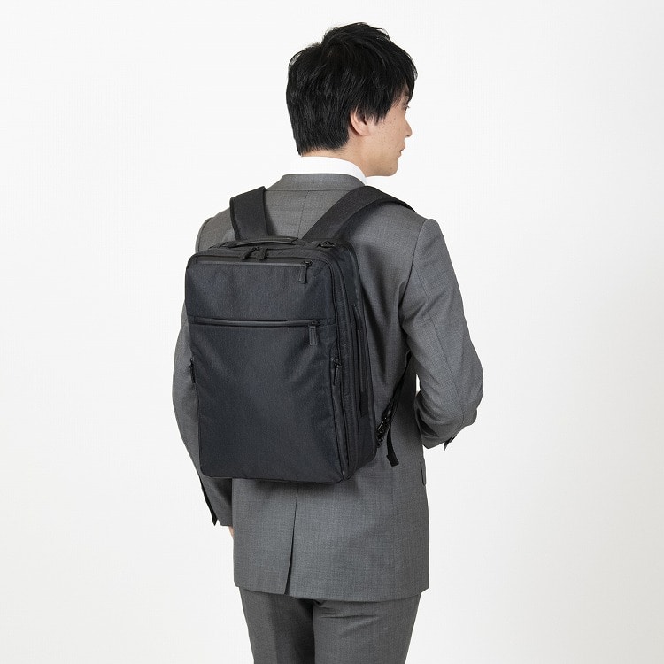 ace.／エース ガジェタブル ヘザー2 68295 3WAY リュック 14L(01