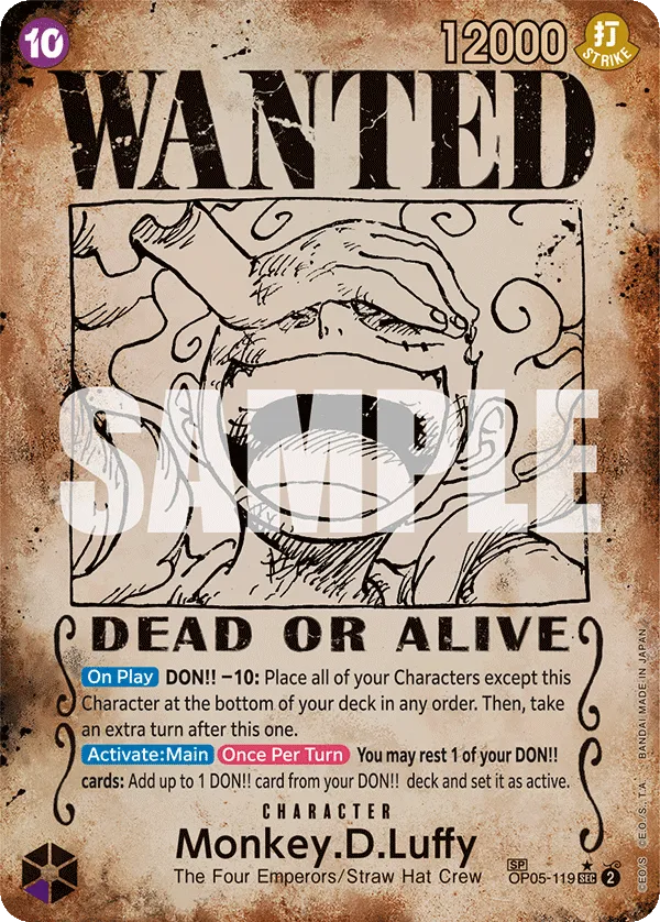 OP05-119_p1 Monkey.D.Luffy One Piece Card Game Card | One Piece