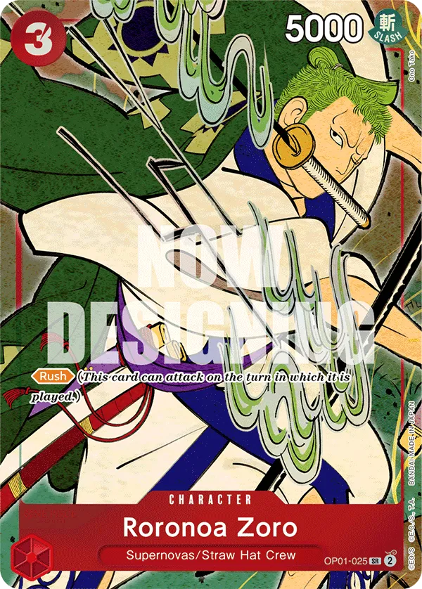 EB04-007 Roronoa Zoro One Piece Card Game Card | One Piece Card Game