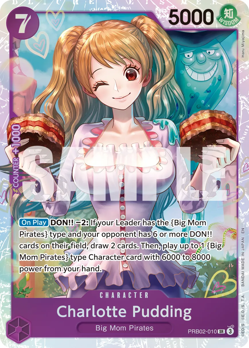 PRB02-010 Charlotte Pudding One Piece Card Game Card | One Piece