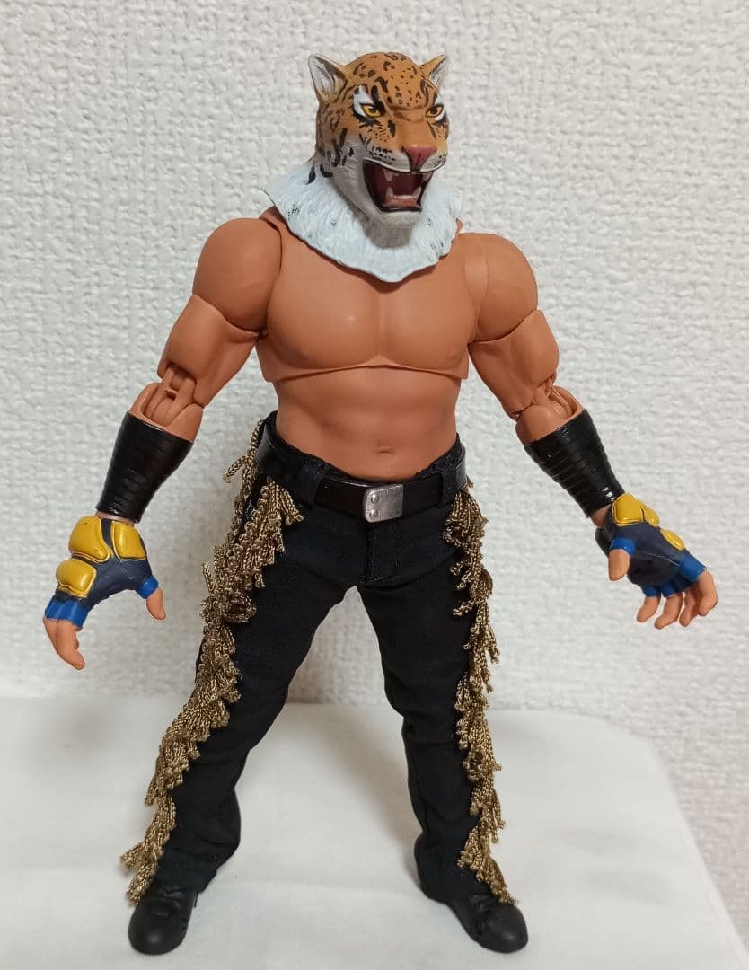 鉄拳 キング アクション フィギュア タイガーマスク W プロレス ソフビ