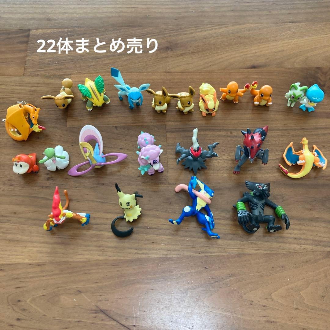 ポケモン モンコレ他 フィギュア 22体まとめ売り - メルカリ