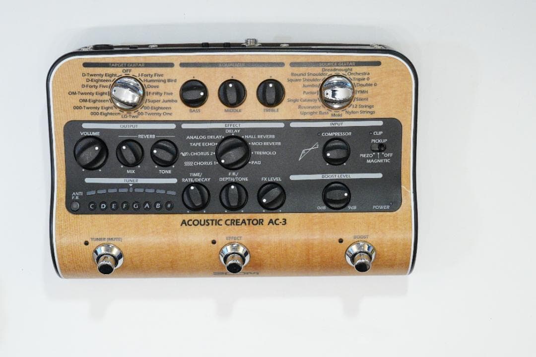 ZOOM AC-3 アコースティックエフェクター