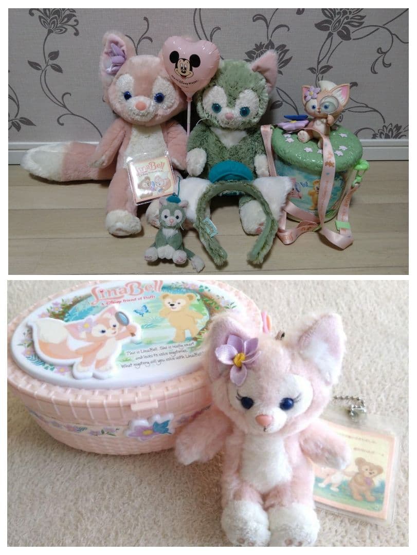 リーナベル ジェラトーニ ぬいぐるみ スーベニア バケット Disney Sea