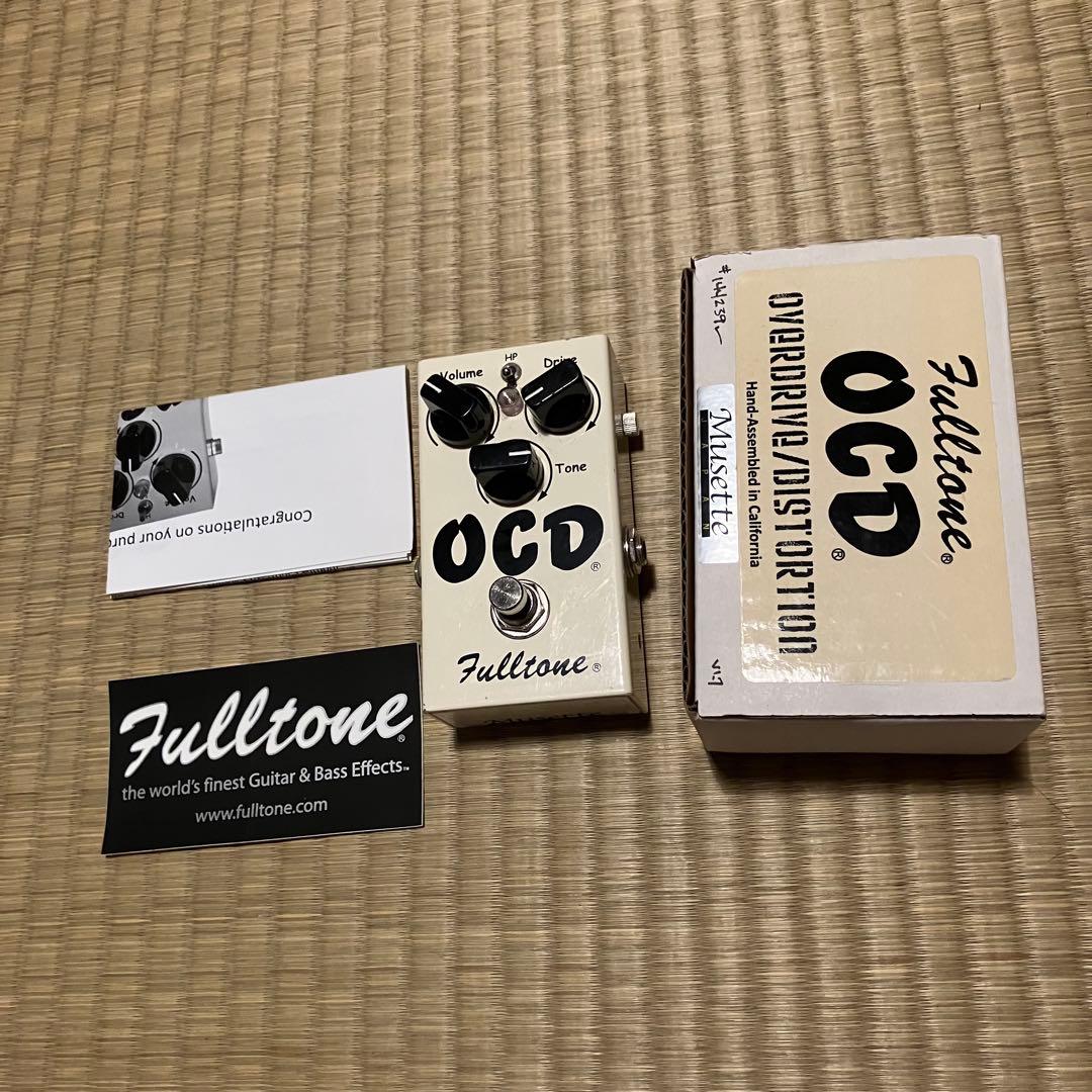 ギター Fulltone OCD Ver1.7 Fulltone OCD V 1.7 Obsessive Compulsive overdrive effector drive