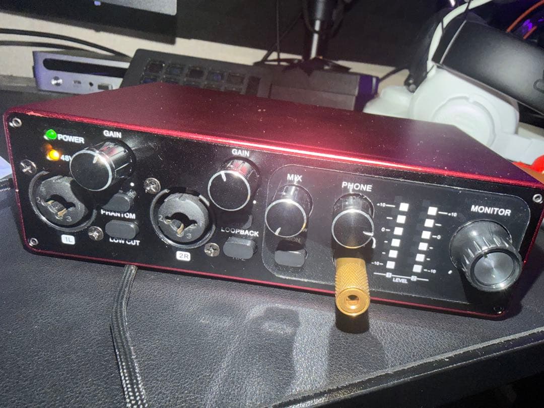 A/I/F 24bit 192khzループバック機能　DAC内蔵XLR 48v Amazon.co.jp: オーディオインターフェイス録音 XLR オーディオ