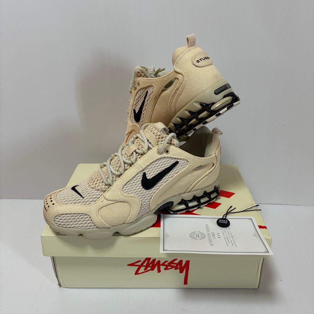 nike stussy air spiridon ナイキ　スニーカー First Look: STUSSY x NIKE AIR ZOOM SPIRIDON CAGE 