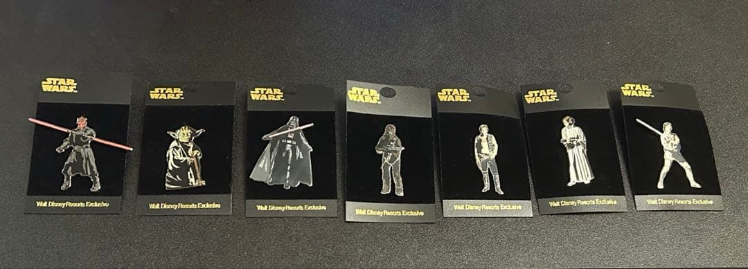 【最終値下げ】【レア】2002年限定スターウォーズ　非売品　ピンバッジ　セット 最終値下げ】【レア】2002年限定スターウォーズ 非売品 ピンバッジ