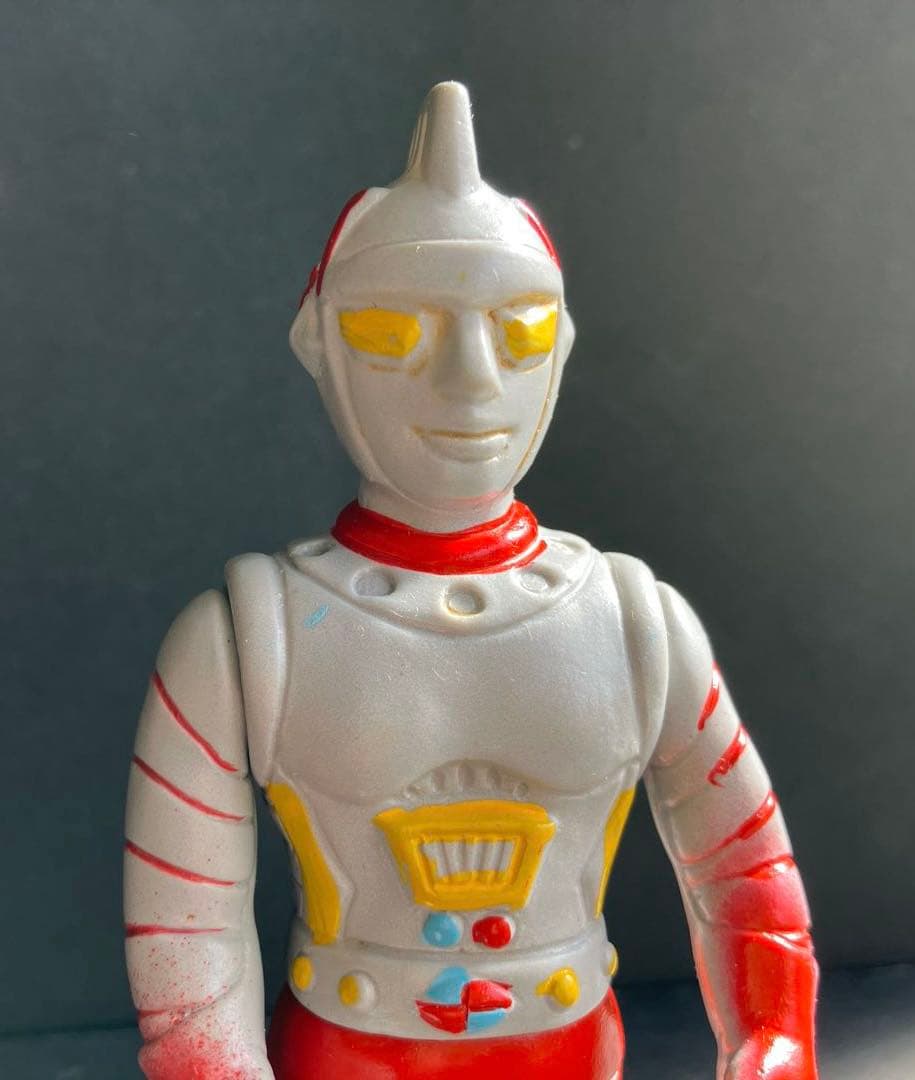 ジャンボーグA　パチ　ミドルサイズ　ソフビ　フィギュア　1973年製 Amazon.co.jp: ジャンボーグA パチ ミドルサイズ ソフビ フィギュア