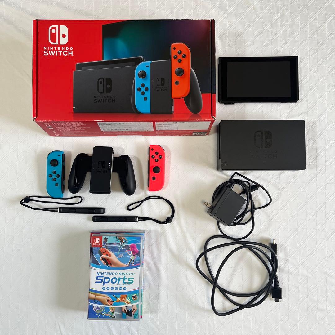 Nintendo Switch 本体 ニンテンドースイッチ　Sportsソフト付