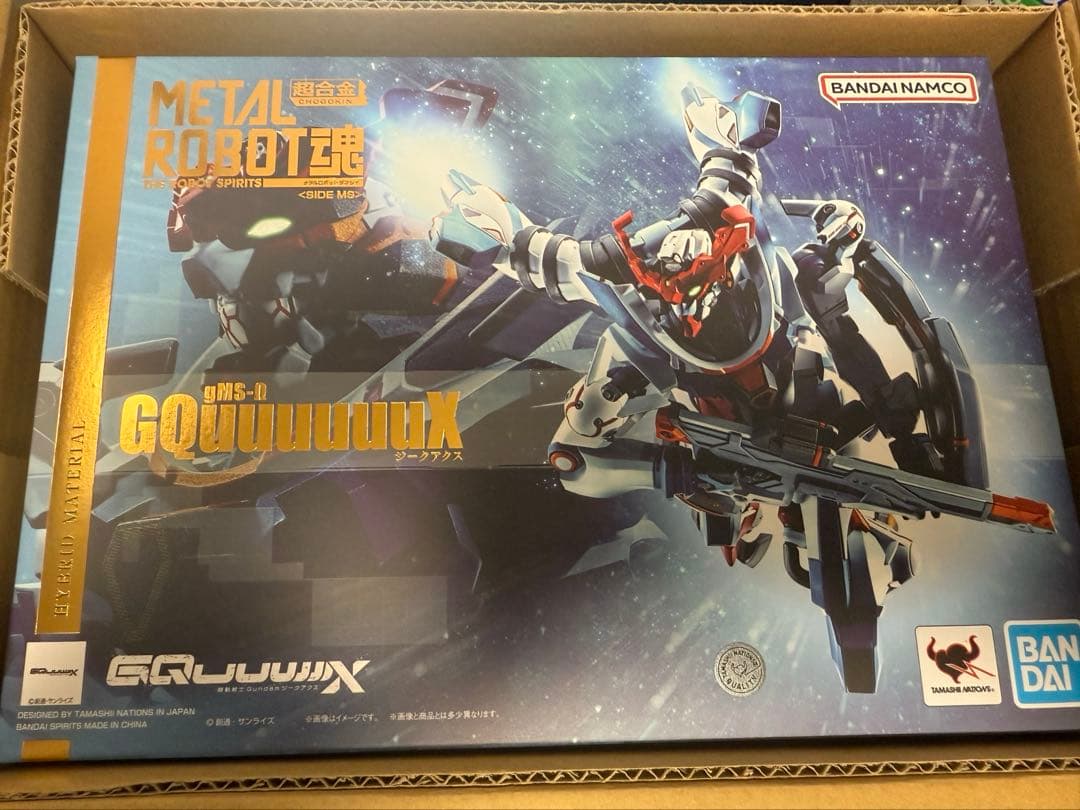 新品未開封 L ROBOT魂　＜SIDE MS＞ GQuuuuuuX バンダイ METAL ROBOT魂 (SIDE MS) GQuuuuuuX (再販品) 「機動戦士
