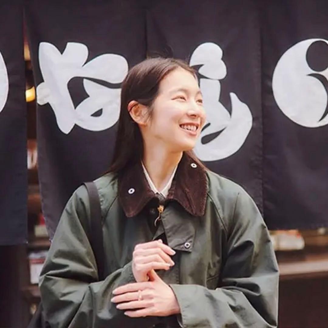 在原みゆ紀着用】Barbour Bedale Sage 36 - メルカリ