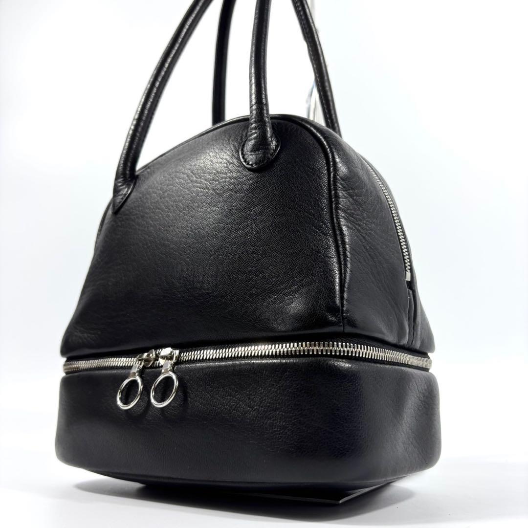✨極美品✨aeta DEER LEATHER BOSTON ボストン ブラック