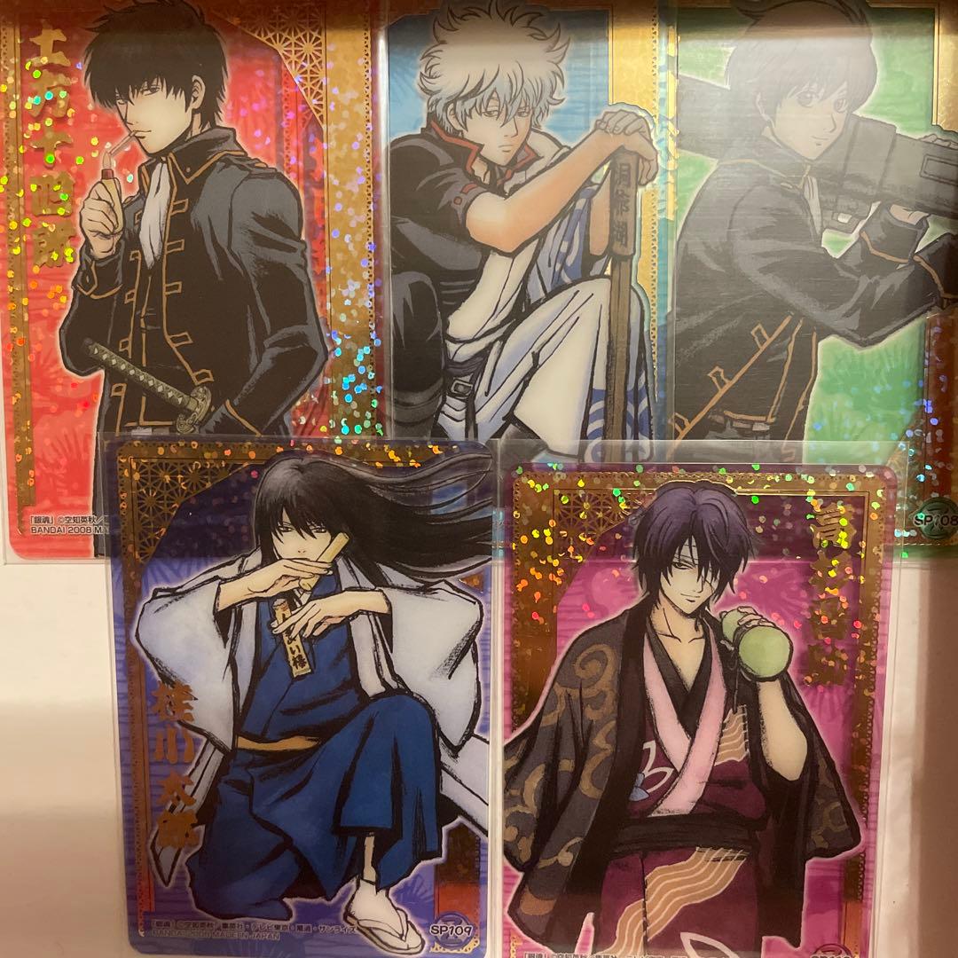 銀魂クリアカード箔押しセット 全種セット】「銀魂」トレーディングクリアカード（全10種