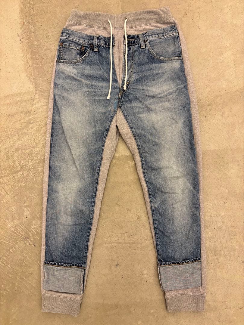 ジュンヤワタナベ×リーバイス スウェットパンツ ドッキング XS 美品 中古・古着通販】JUNYA WATANABE COMME des GARCONS (ジュンヤワタナベ