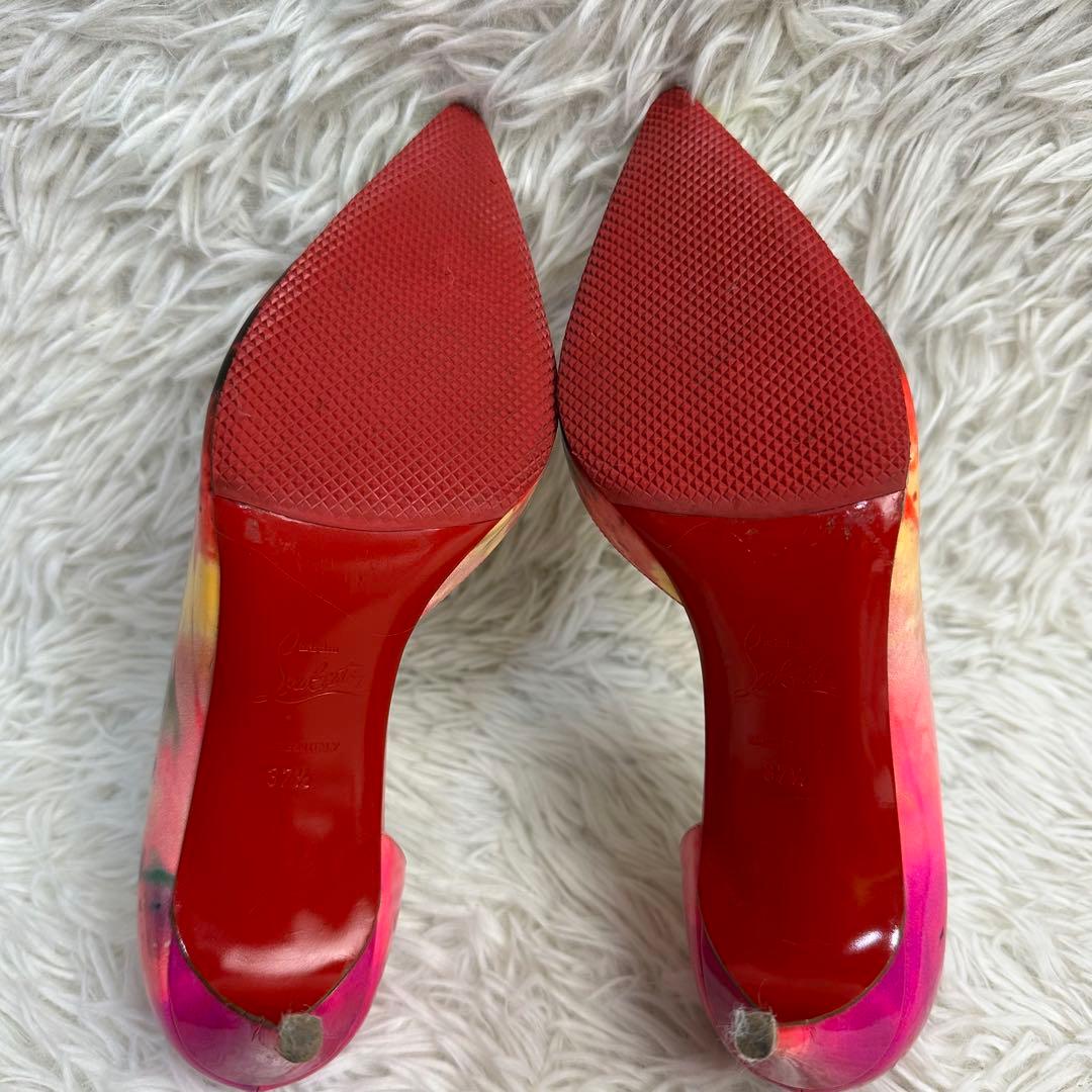 Christian Louboutin ハイヒール マルチカラー 伊製 24.5 - メルカリ