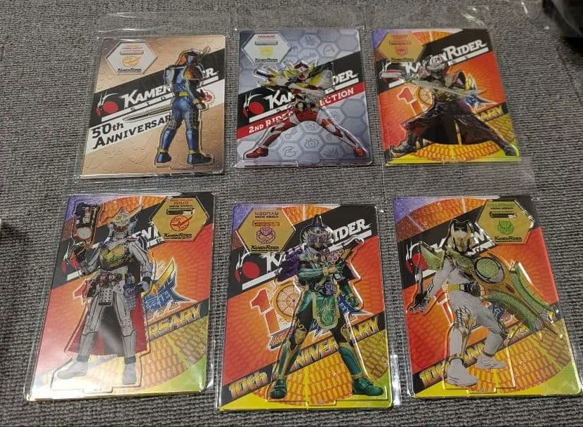 仮面ライダー 鎧武アクリルスタンド 6体セット