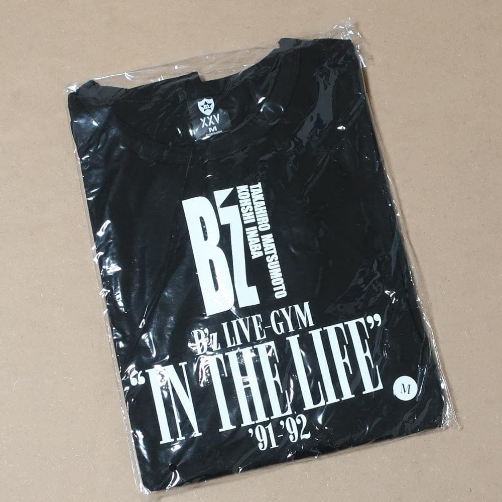 B'z 復刻Tシャツ IN THE LIFE 長袖 ロングスリーブ 公式グッズ - メルカリ