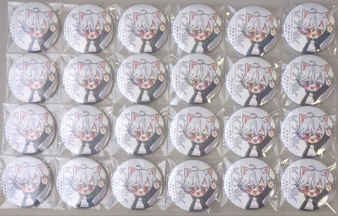 ZETA 第5人格 かず猫 缶バッジ 24個 ZETA DIVISION 第五人格 かず猫 缶バッジ - メルカリ